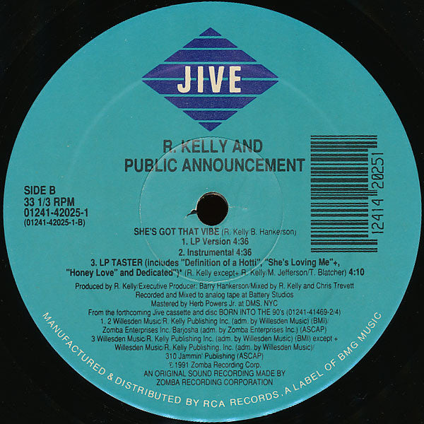 R. Kelly - She's Got That Vibe