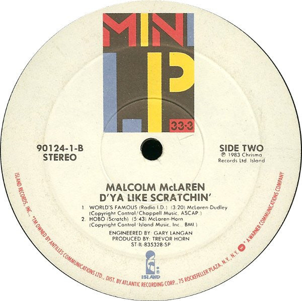 Malcolm McLaren - D'ya Like Scratchin'