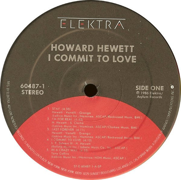 Howard Hewett - I Commit To Love