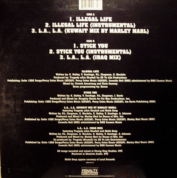 Capone -N- Noreaga - Illegal Life / Stick You