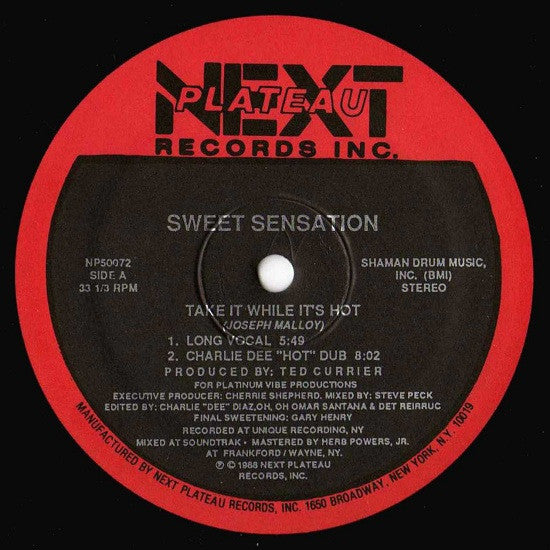 Sweet Sensation - Take It While It's Hot