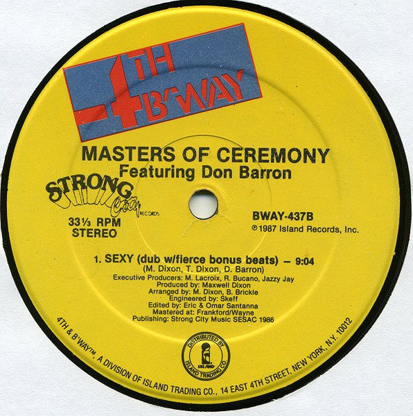 Masters Of Ceremony (2) - Sexy