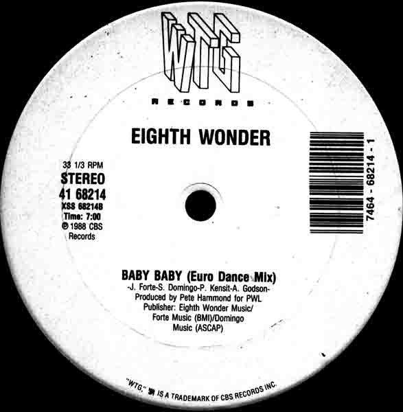 Eighth Wonder - Baby Baby