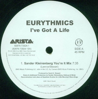 Eurythmics - I've Got A Life