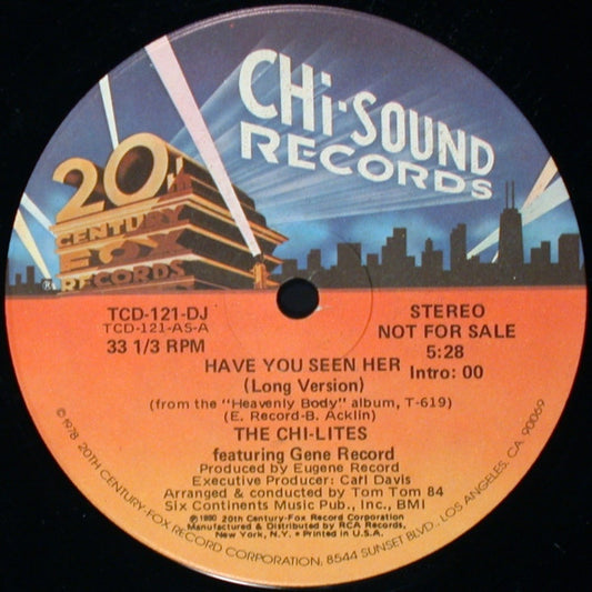 The Chi-Lites - Have You Seen Her