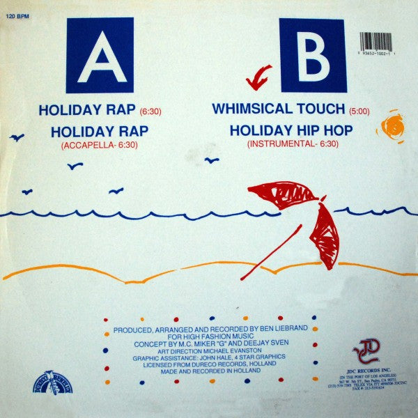 Holiday Rap by MC Miker G. & DJ Sven – Record Selector