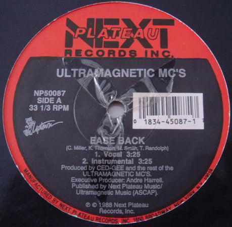 Ultramagnetic MC's - Ease Back / Kool Keith Housing Things