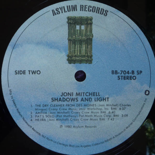 Joni Mitchell - Shadows And Light