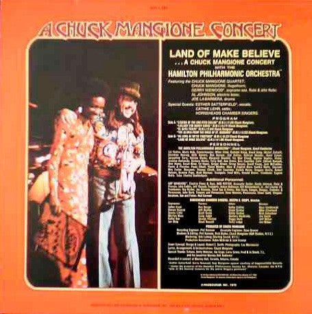 Chuck Mangione - A Chuck Mangione Concert Land Of Make Believe