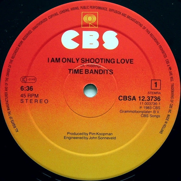 Time Bandits - I'm Only Shooting Love