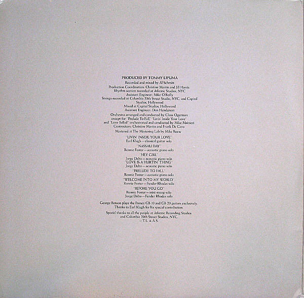 George Benson - Livin' Inside Your Love
