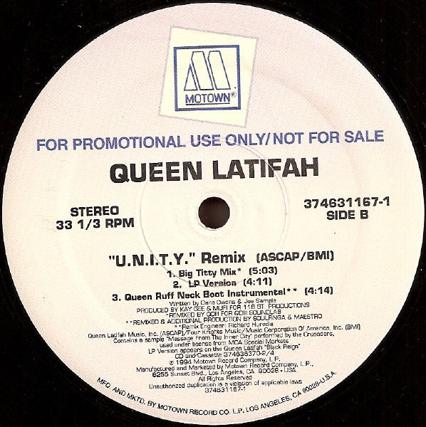 Queen Latifah - U.N.I.T.Y. (Remix)