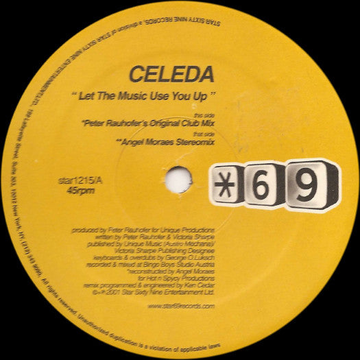 Celeda - Let The Music Use You Up