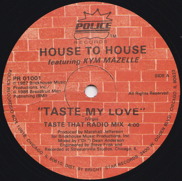House To House - Taste My Love