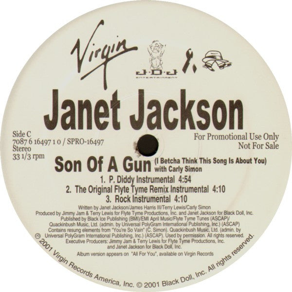 Janet Jackson - Son Of A Gun (I Betcha Think This Song Is About You)