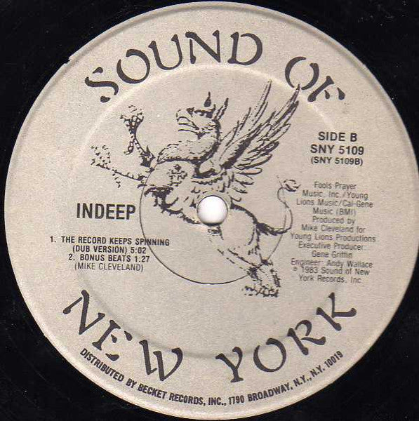 Indeep - The Record Keeps Spinning