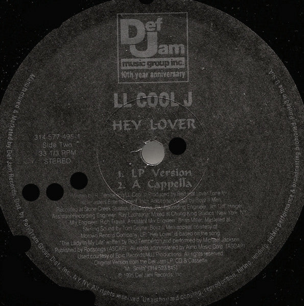 LL Cool J - Hey Lover
