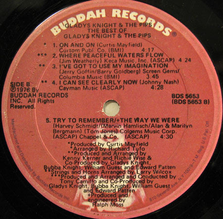 Gladys Knight And The Pips - The Best Of Gladys Knight & The Pips