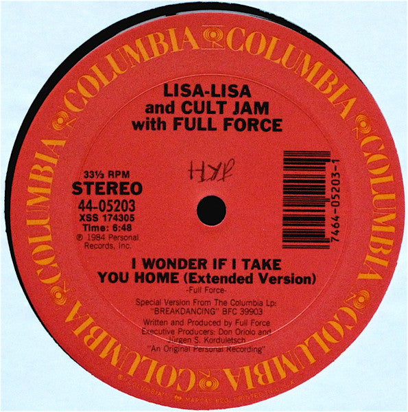 Lisa Lisa & Cult Jam - I Wonder If I Take You Home