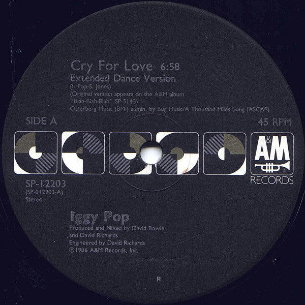 Iggy Pop - Cry For Love