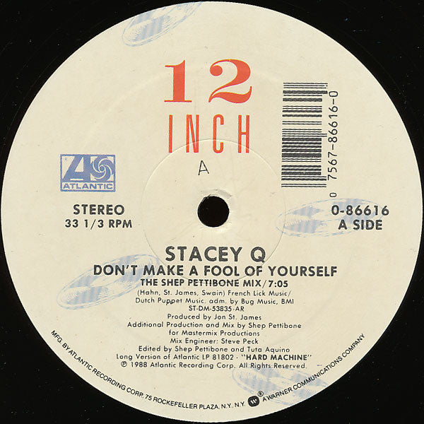 Stacey Q - Don't Make A Fool Of Yourself