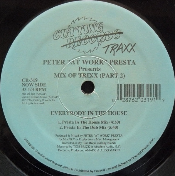 Peter Presta - Mix Of Trixx (Part 2)