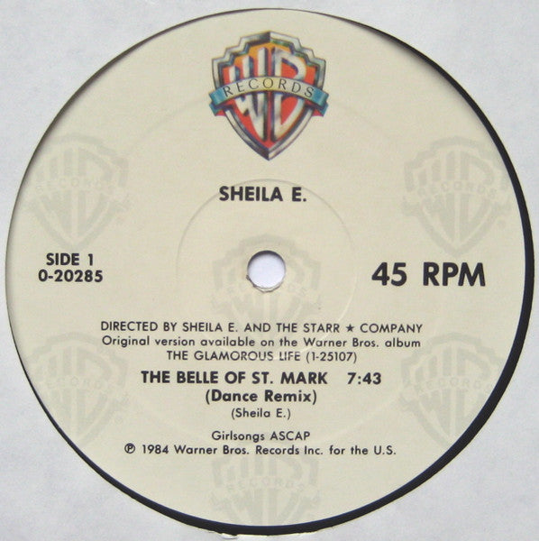 Sheila E. - The Belle Of St. Mark