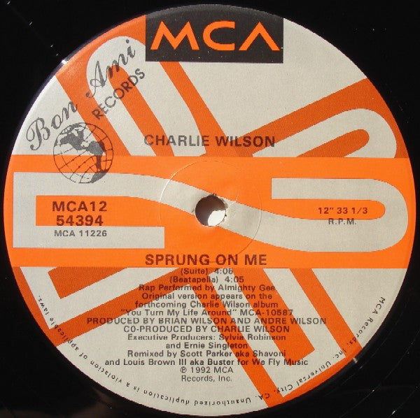 Charlie Wilson - Sprung On Me