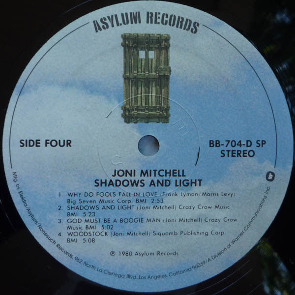 Joni Mitchell - Shadows And Light