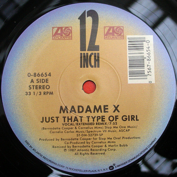 Madame X - Just That Type Of Girl (Extended Remix)