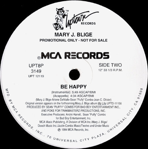 Mary J. Blige - Be Happy