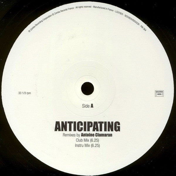 Britney Spears - Anticipating (The French Remixes)