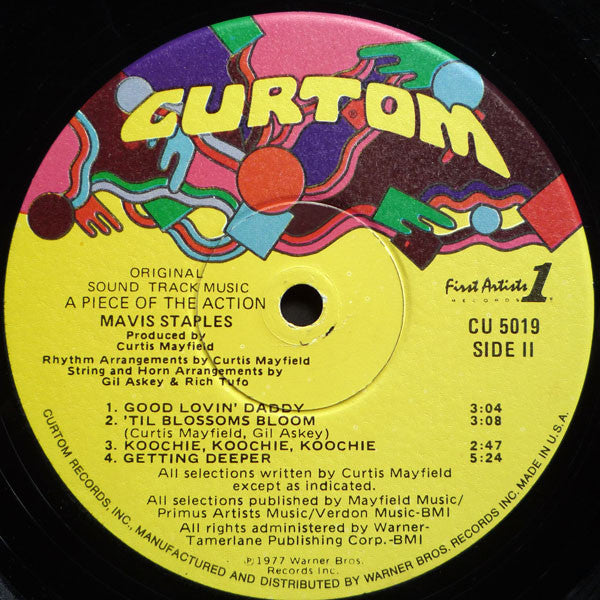 Mavis Staples / Curtis Mayfield - A Piece Of The Action [Soundtrack]