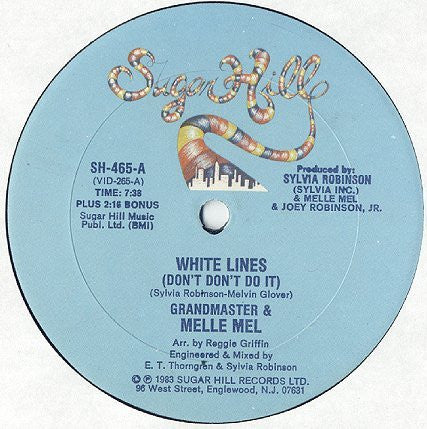 Grandmaster Flash & Melle Mel - White Lines (Don't Don't Do It)