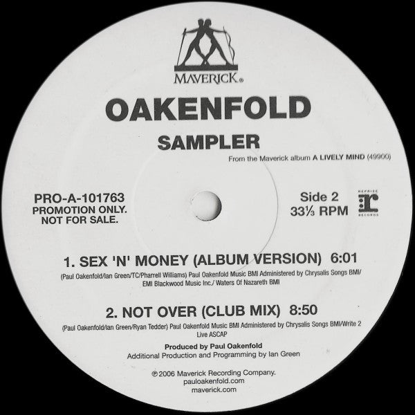 Paul Oakenfold - Oakenfold Sampler