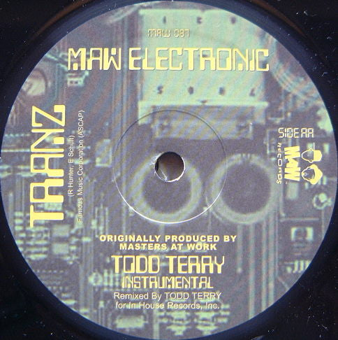 MAW Electronic - Tranz & Body (The Remixes)