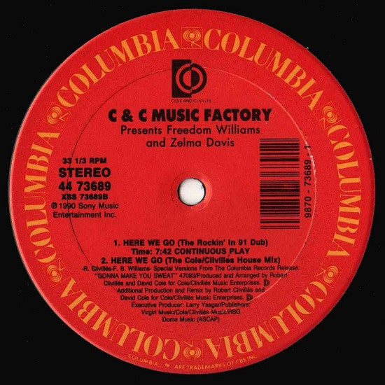 C + C Music Factory - Here We Go