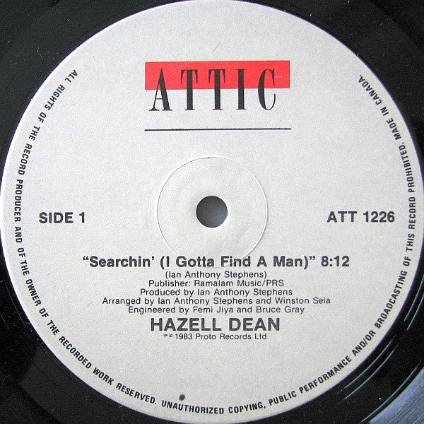 Hazell Dean - Searchin' (I Gotta Find A Man)