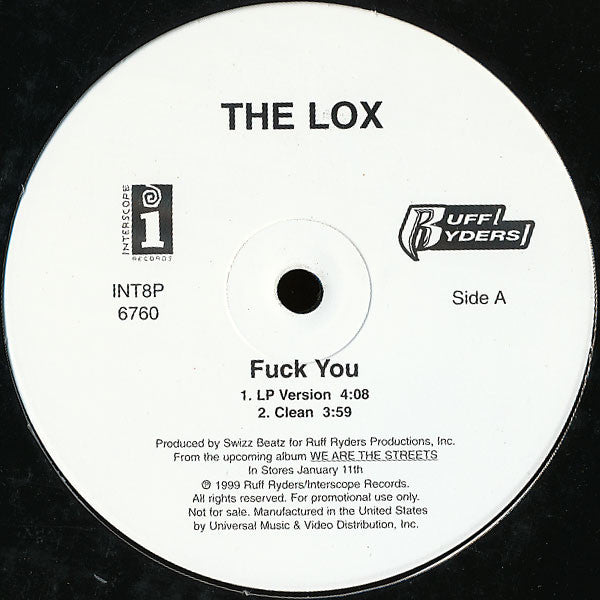 The Lox - Fuck You