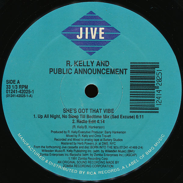 R. Kelly - She's Got That Vibe
