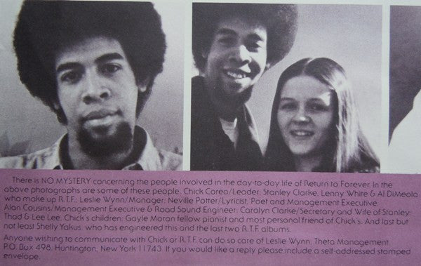 Return To Forever - No Mystery