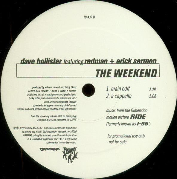 Dave Hollister - The Weekend