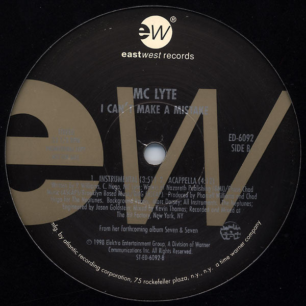 MC Lyte - I Can't Make A Mistake