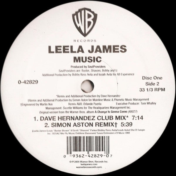 Leela James - Music