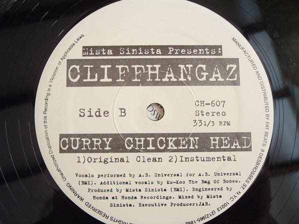 Mista Sinista - Ready 4 War / Curry Chicken Head