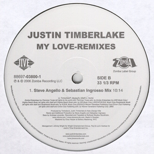 Justin Timberlake - My Love (Remixes)