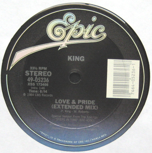 King - Love & Pride (Extended 12" Mix)