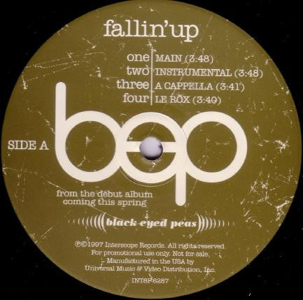 Black Eyed Peas - Fallin' Up / Que Dices?
