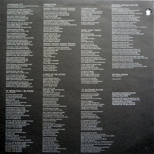 Mavis Staples / Curtis Mayfield - A Piece Of The Action [Soundtrack]