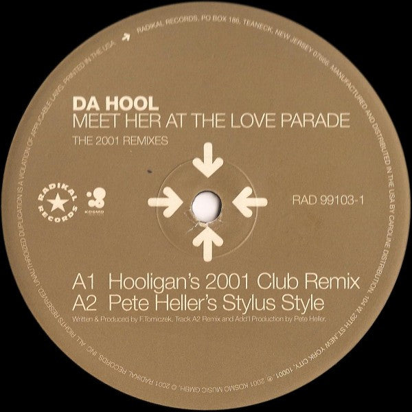 Da Hool - Meet Her At The Love Parade (The 2001 Remixes)